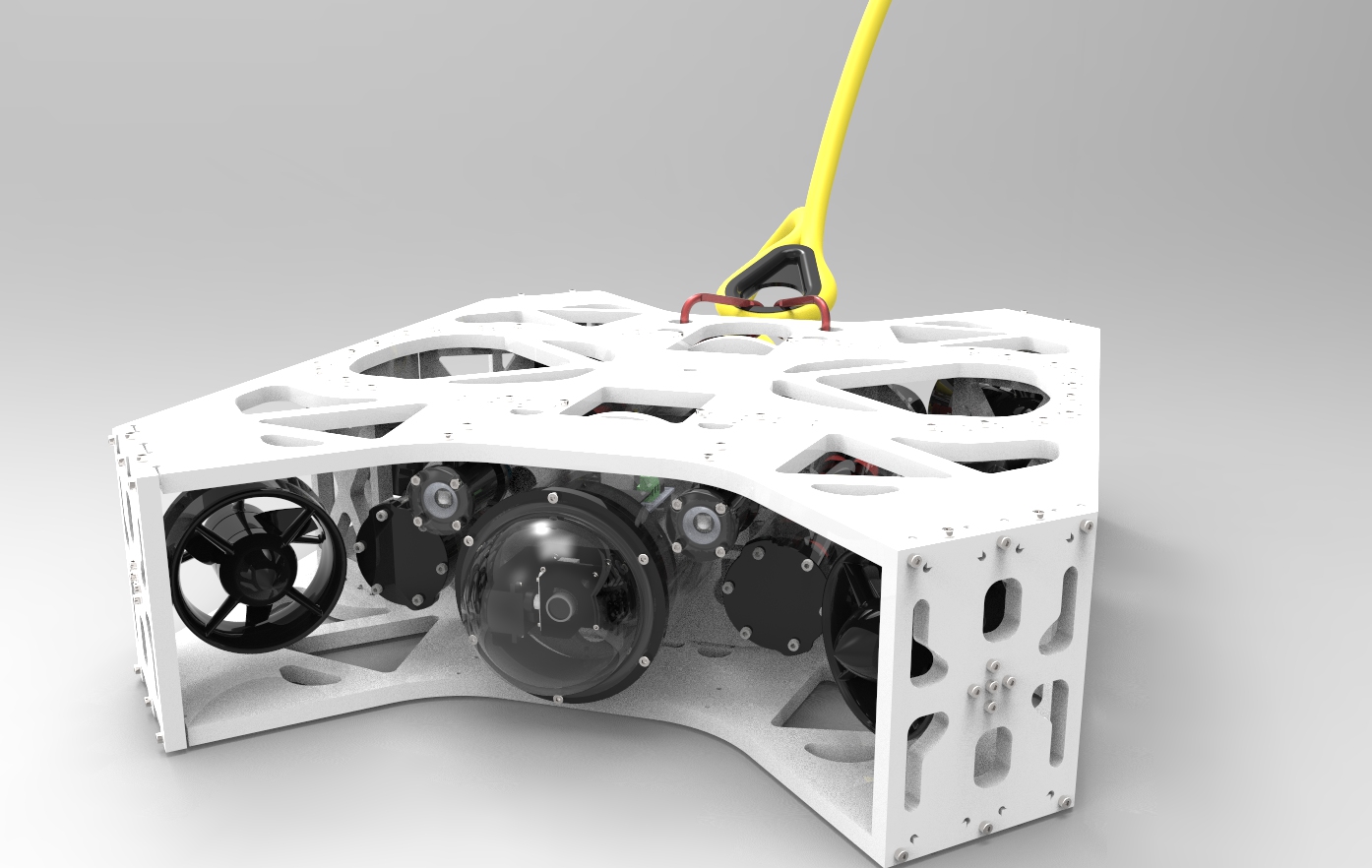 Large ROV — front view