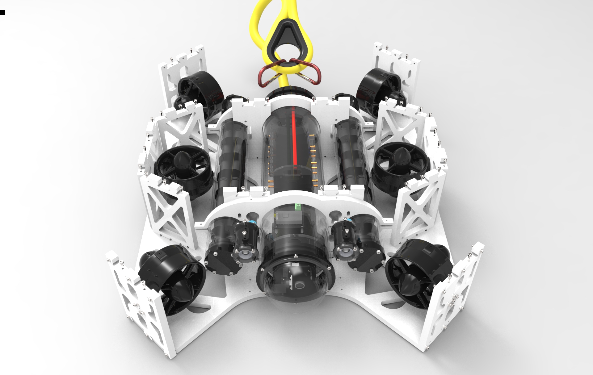 Large ROV — top view
